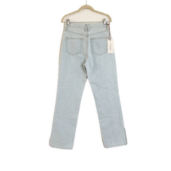 Slvrlake London Split Hard Luck Light Blue Jeans Size 28 NWT - Picture 6 of 6